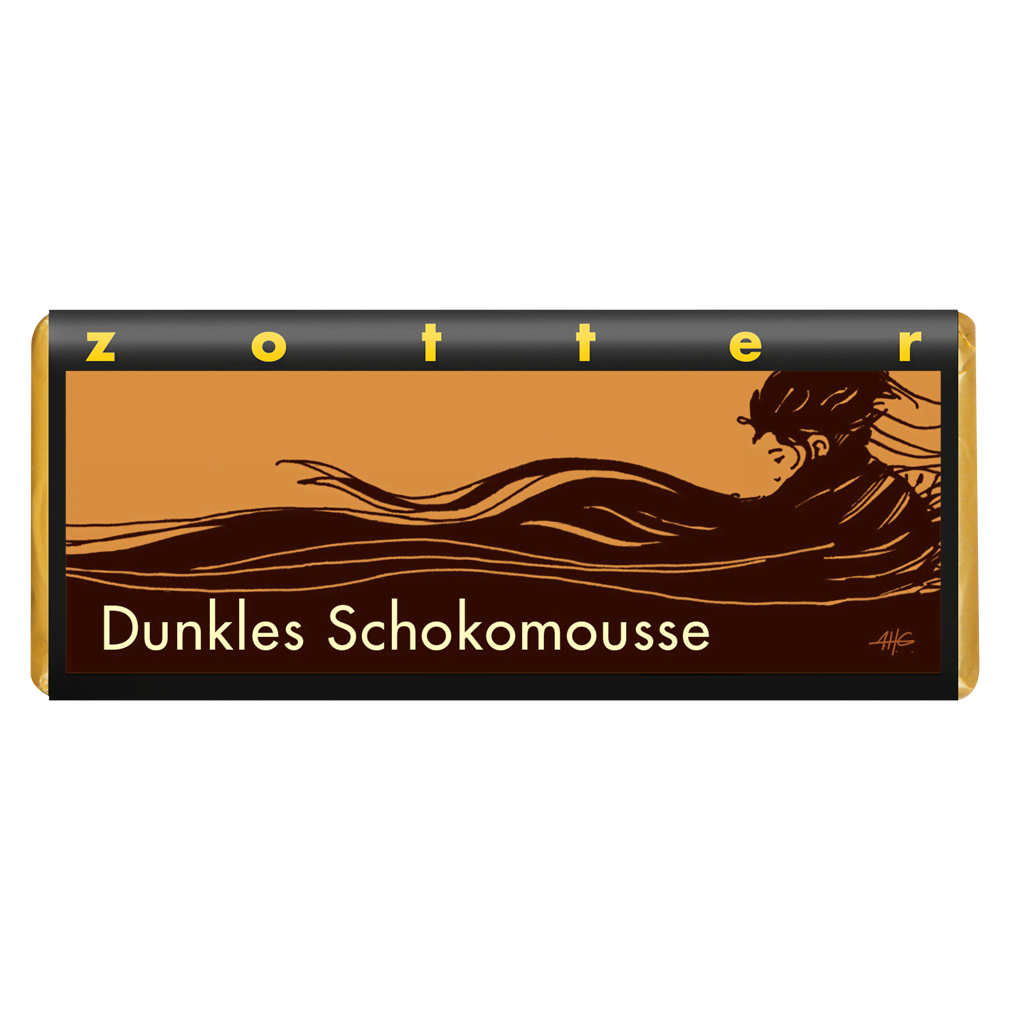 Bio Dunkles Schokomousse MHD 04.10.2024 von Zotter