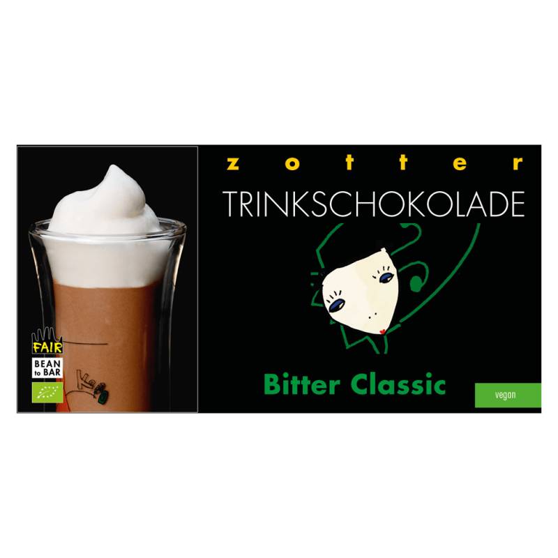 Bio Trinkschokolade - BitterClassic von Zotter