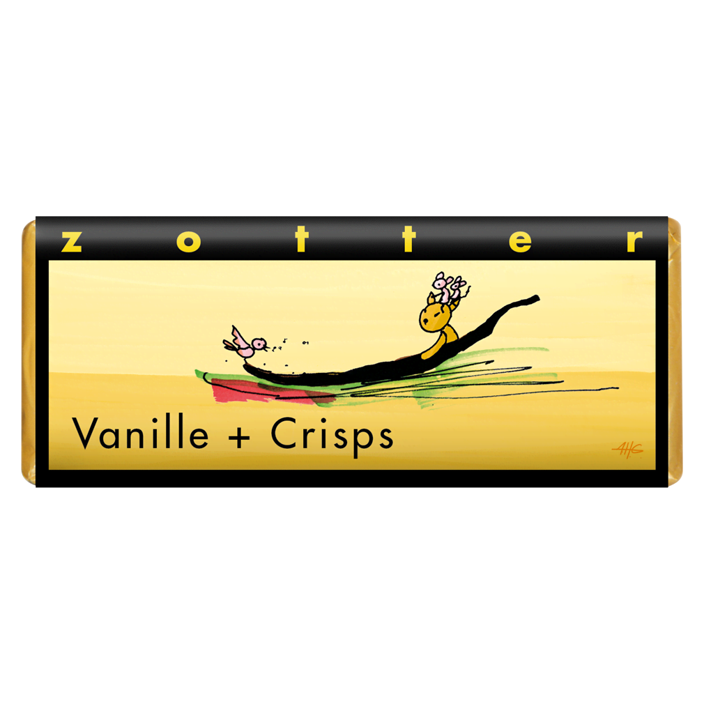 Bio Vanille + Crisps von Zotter