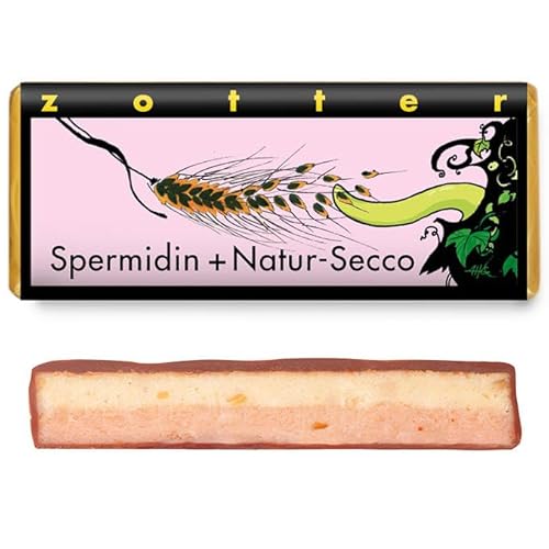 Zotter Handgeschöpfte Schokolade Spermidin + Natur Secco 70 g von Zotter