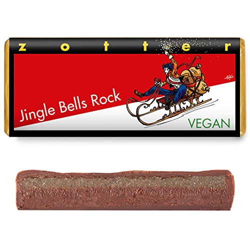 Zotter Handgeschöpfte Schokoladen "Jingle Bells Rock" 70 g von Zotter