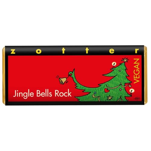 Zotter Jingle Bells Rock Schokolade, Rotwein, 70g (1) von Zotter