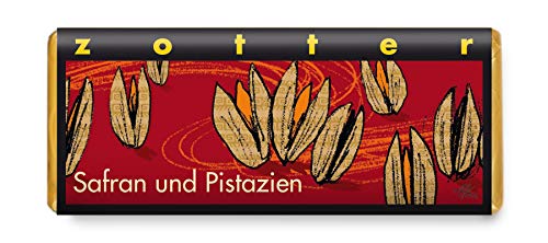 Zotter - Safran mit Pistazie - 70 gr von Zotter