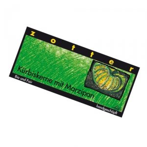 Zotter Schokolade - Kürbiskerne mit Marzipan - 3 x 70 g von Zotter