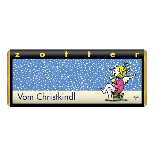 Zotter Vom Christkindl, Vanille+Crisp Schokolade, 70g (1) von Zotter