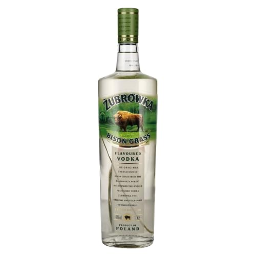 Zubrowka BISON GRASS Flavoured Vodka 40,00% 1,00 lt. von Żubrówka