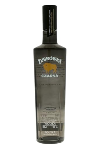 Zubrowka CZARNA Wódka Polska 40% Vol. 0,5l von Zubrowka