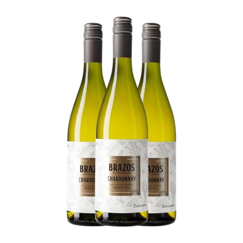 Zuccardi Brazos de los Andes Chardonnay Mendoza 75 cl Weißwein (Karton mit 3 Flaschen von 75 cl) von Zuccardi