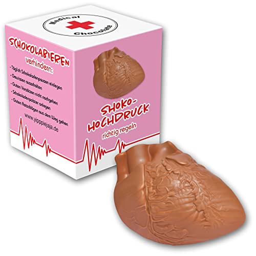 Hochdruck Herz Schokolade I Yippiejaja Schokolade I Herz aus Schokolade I Menschliches Herz I Schokoladenherz I Chocolate Heart I Schokolade Geschenk I Konditorei Zuckersucht von Zuckersucht