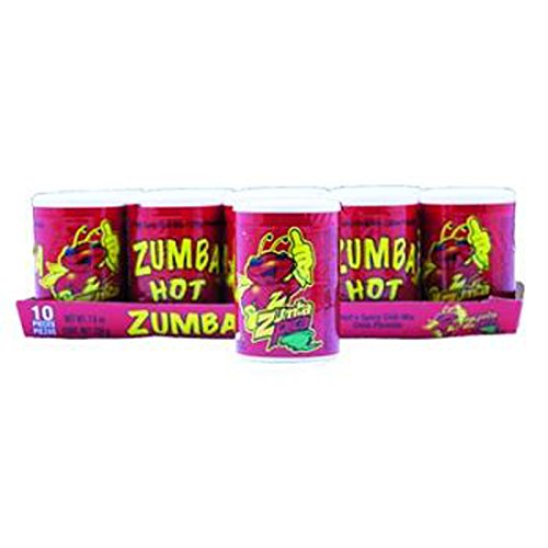 Zumba Hot N Spicy, 10 Stück (Sugar Candy – Ethnisch) von Zumba Pica