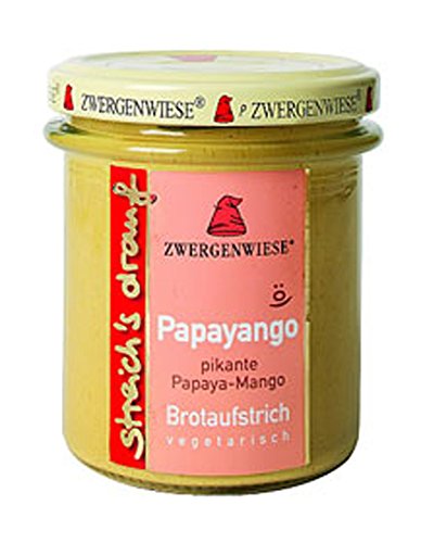 3er-SET Bio Aufstrich Papayango (Papaya-Mango)160g Zwergenwiese Streich's drauf von Zwergenwiese