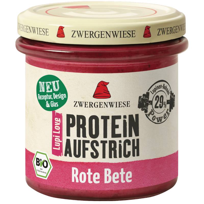 Bio LupiLove Protein Rote Beete Brotaufstrich von Zwergenwiese