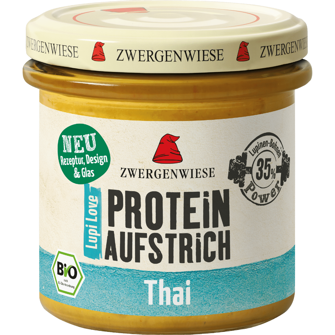 Bio LupiLove Protein Thai Brotaufstrich von Zwergenwiese