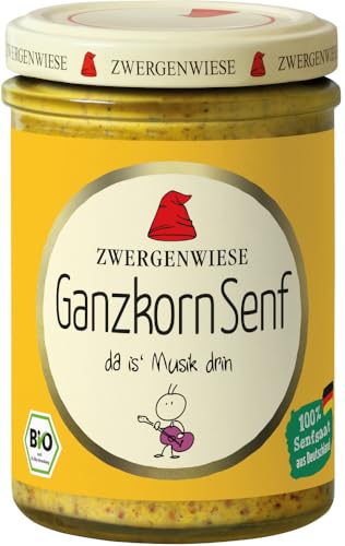 Ganzkorn Senf 18 x 160 ml von Zwergenwiese