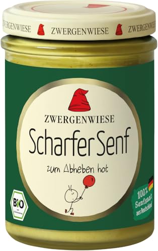 Scharfer Senf 12 x 160 ml von Zwergenwiese