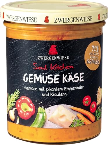 Soul Kitchen Gemüse Käse 18 x 370 gr von Zwergenwiese