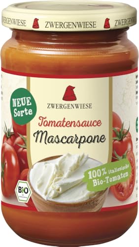 Tomatensauce Mascarpone 18 x 340 ml von Zwergenwiese