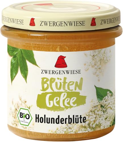 Zwergenwiese Bio FruchtGelee Holunder (1 x 160 gr) von Zwergenwiese