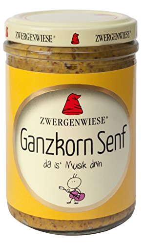 Zwergenwiese Bio Ganzkorn Senf, 160 ml von Zwergenwiese