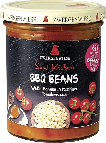 Zwergenwiese Bio Soul Kitchen BBQ Beans, 6 x 370g von Zwergenwiese