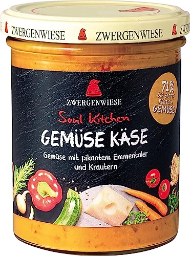 Zwergenwiese Bio Soul Kitchen Gemüse Käse (6 x 370 gr) von Zwergenwiese
