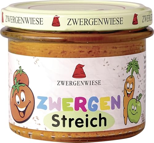 Zwergenwiese Bio Streich Aufstrich, 6 x 180g von Zwergenwiese