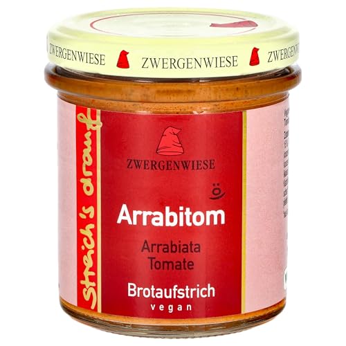 Zwergenwiese Bio Streich's Drauf Aufstrich Arrabitom, 6 x 160g von Zwergenwiese