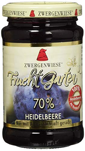 Zwergenwiese FruchtGarten Heidelbeere, 6er Pack (6 x 225 g) von Zwergenwiese