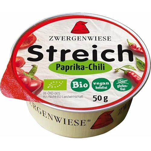 Zwergenwiese Kleiner Streich Paprika-Chili - Bio - 50g x 12-12er Pack VPE von Zwergenwiese