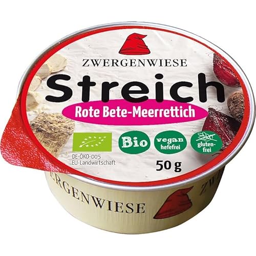 Zwergenwiese Kleiner Streich Rote-Bete-Meerrettich - Bio - 50g x 12-12er Pack VPE von Zwergenwiese