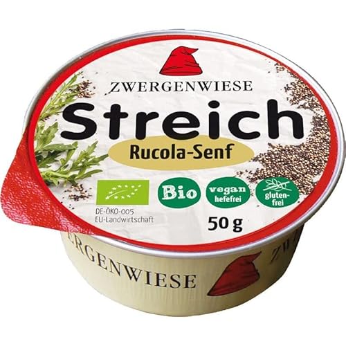 Zwergenwiese Kleiner Streich Rucola-Senf - Bio - 50g x 12-12er Pack VPE von Zwergenwiese