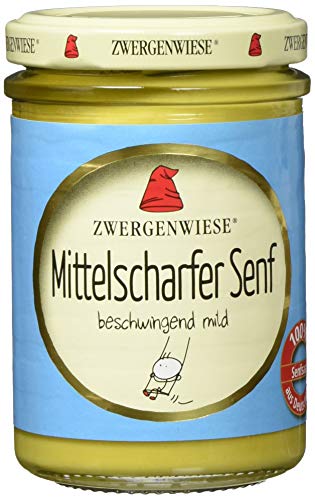 Zwergenwiese Mittelscharfer Senf, 6er Pack (6 x 160 g) von Zwergenwiese