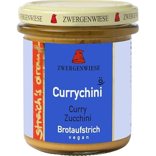 Zwergenwiese streich´s drauf Currychini - Bio - 160g x 6-6er Pack VPE von Zwergenwiese