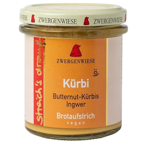 Zwergenwiese streich´s drauf Kürbi - Bio - 160g x 6-6er Pack VPE von Zwergenwiese