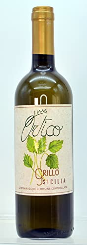 FLASCHE ORTICO GRILLO SICILIA DOC WEISSWEIN 75cl / 12% vol von aavv