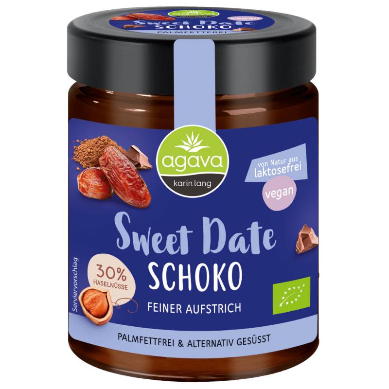 Bio Dattelcreme Schoko von agava