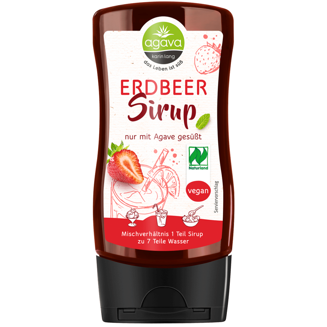 Bio Erdbeersirup von agava