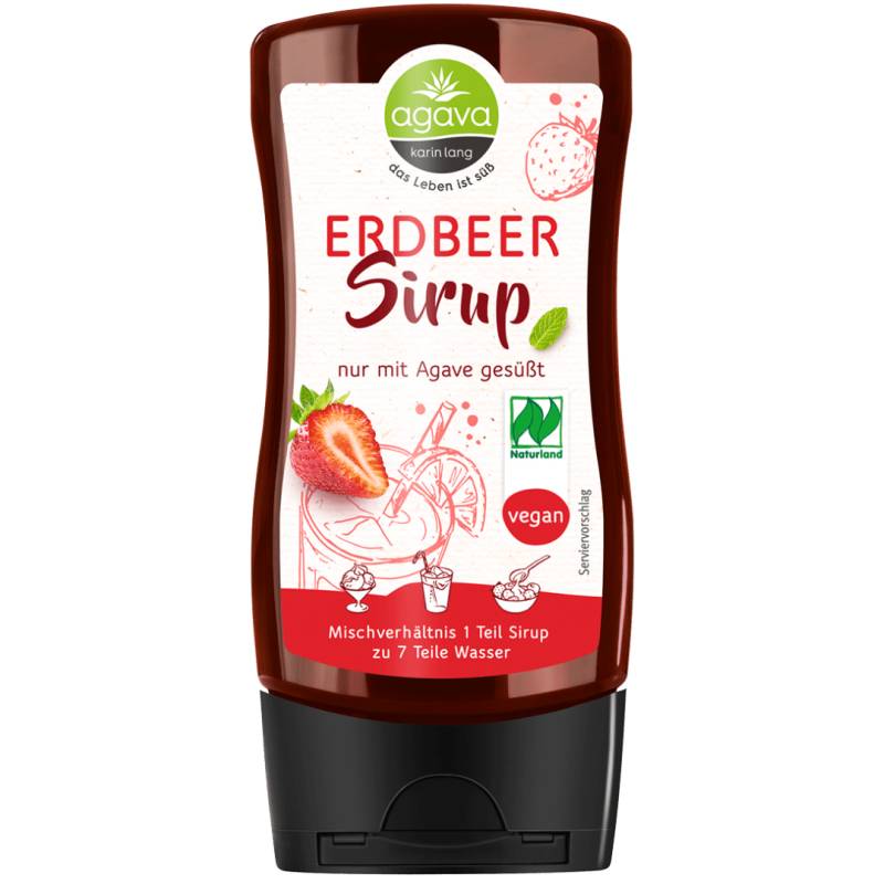 Bio Erdbeersirup von agava