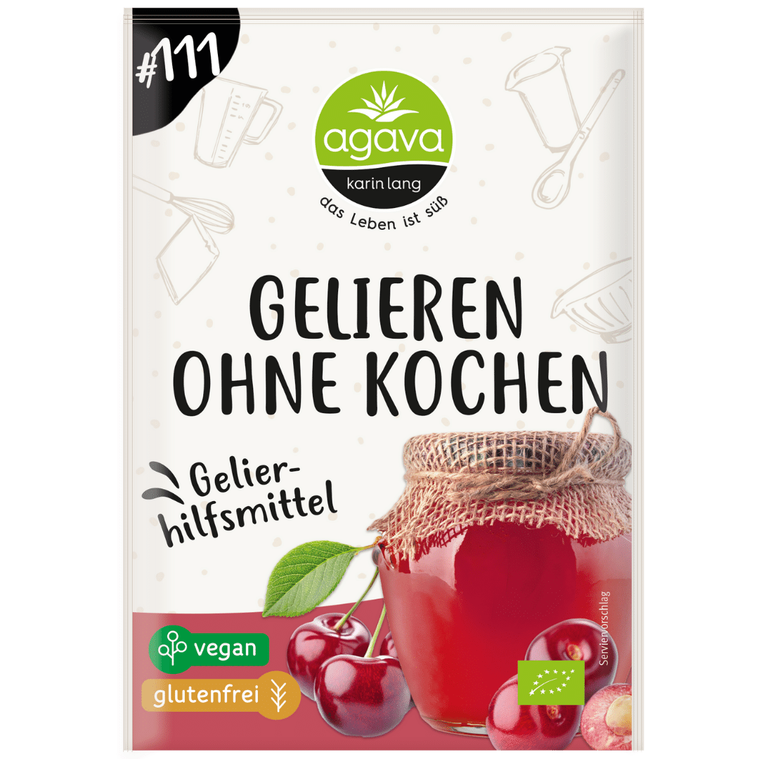 Bio Gelieren ohne Kochen von agava