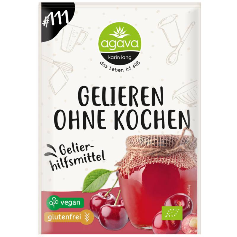 Bio Gelieren ohne Kochen von agava