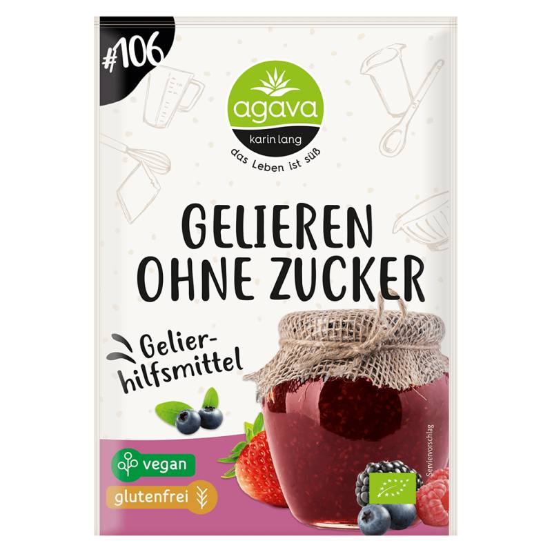 Bio Gelieren ohne Zucker von agava