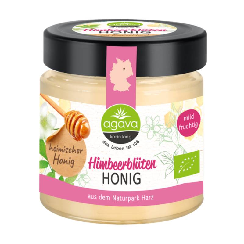 Bio Himbeerblütenhonig, 250g von agava