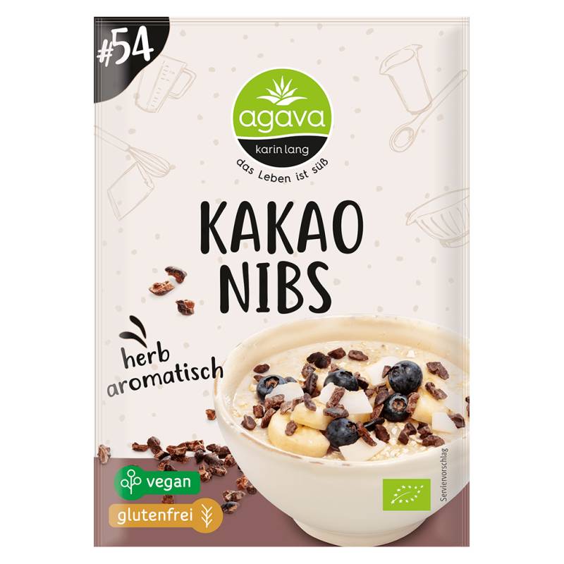 Bio Kakaonibs, 30g von agava