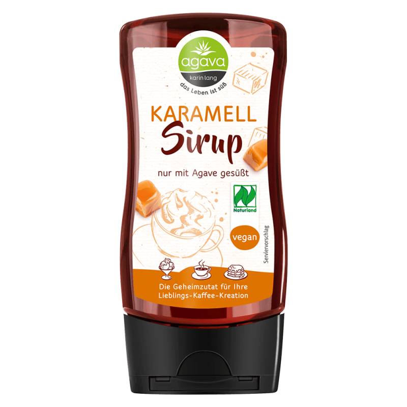 Bio Karamell Sirup von agava