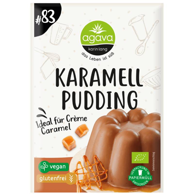 Bio Karamellpudding von agava