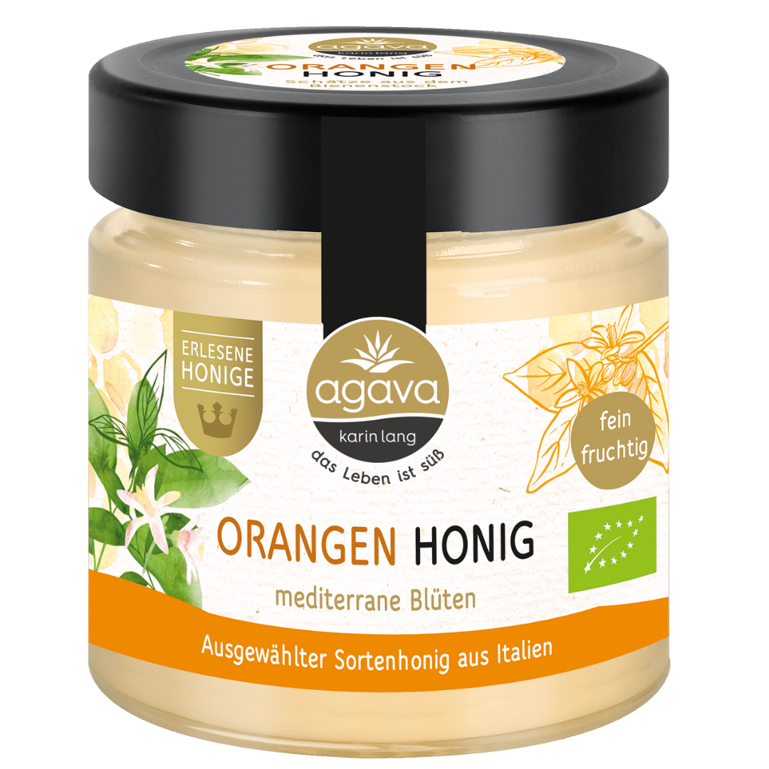 Bio Orangenhonig - Miel de flores von agava