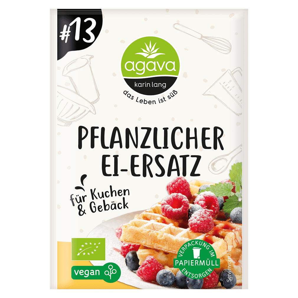 Bio Pflanzlicher Ei-Ersatz von agava