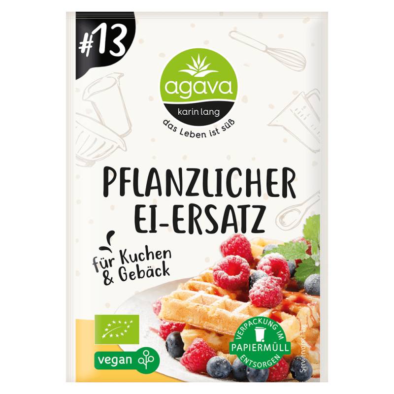 Bio Pflanzlicher Ei-Ersatz von agava