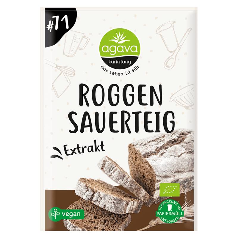 Bio Roggensauerteig Extrakt von agava