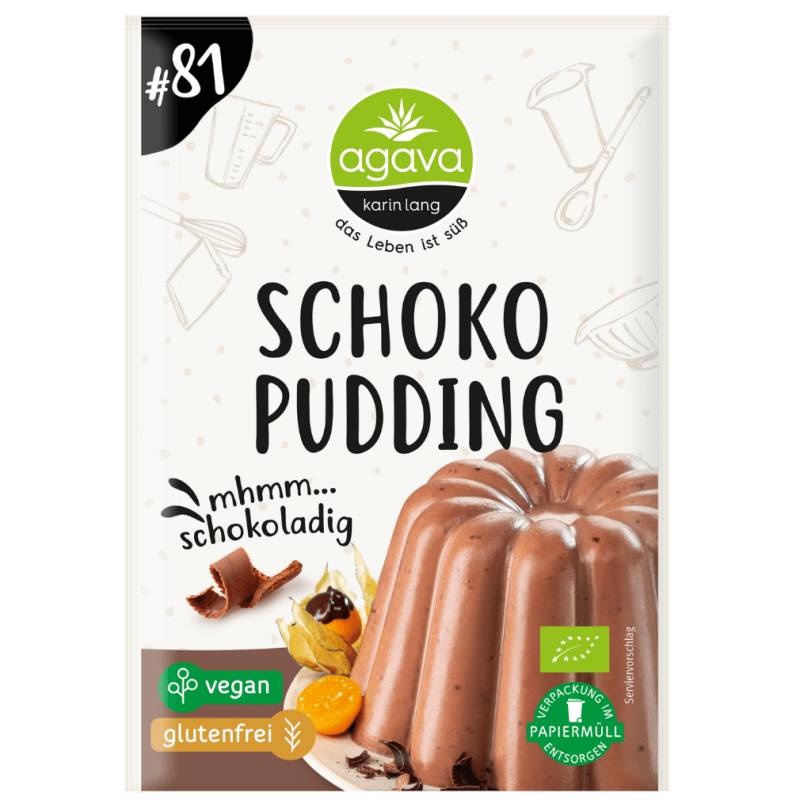 Bio Schokopudding von agava